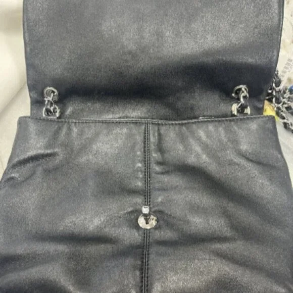 Chanel Lambskin Quilted Large Trianon Messenger Flap black - Picture 13 of 16